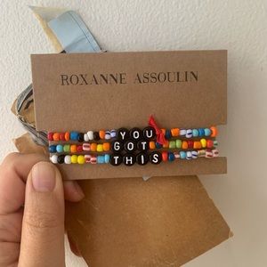 Rosie Assoulin Beaded Rainbow Bracelets - NWT